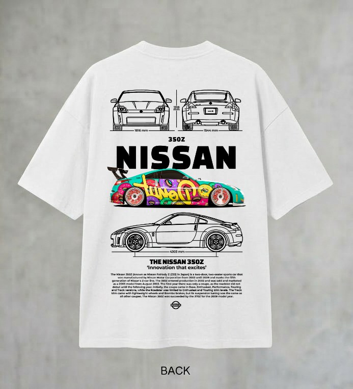 Nissan 350z Men's Oversized Tshirt