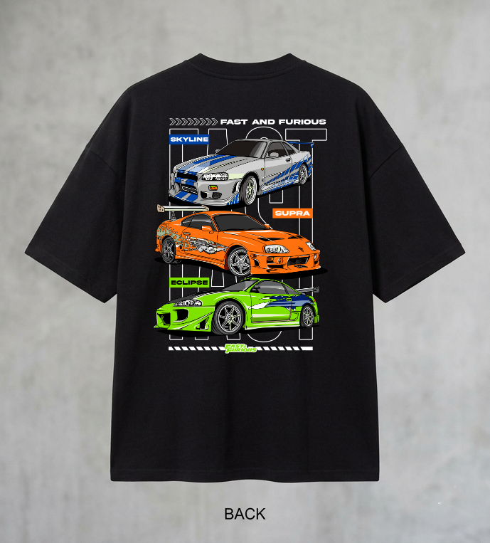 Skyline GTR  Men's Oversized Tshirt