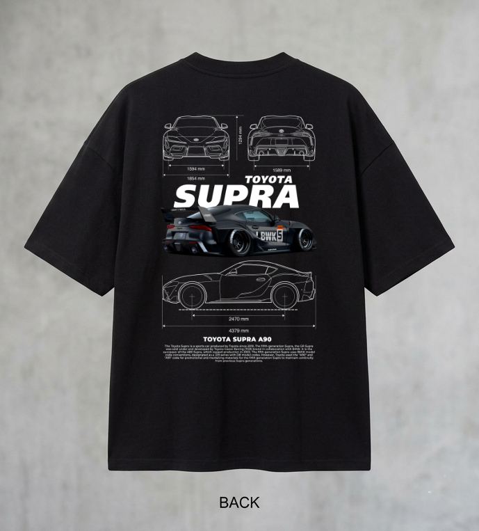 Supra II Men's Oversized Tshirt