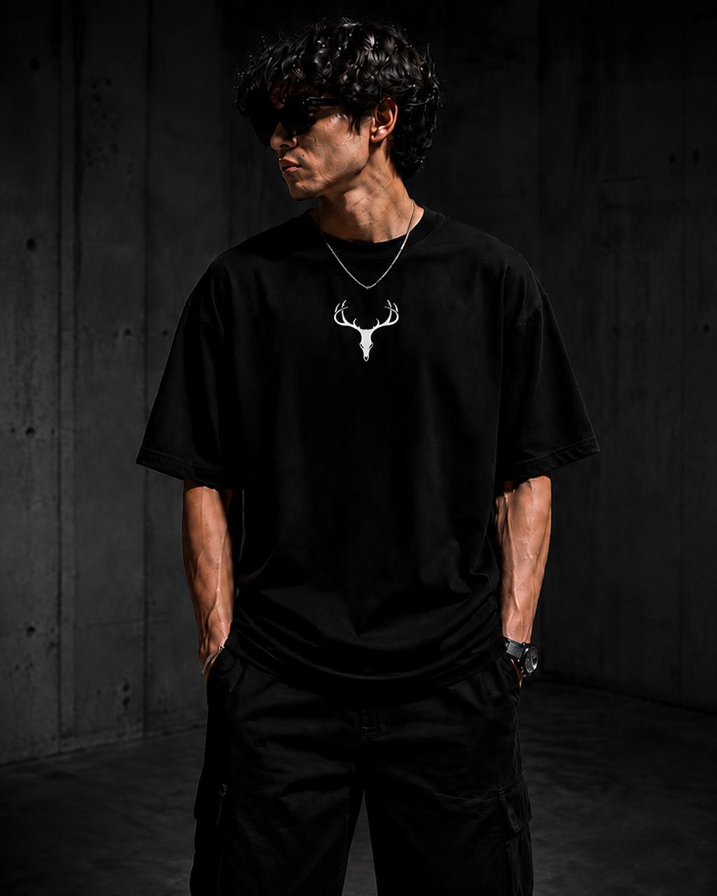 HavowN The Wild Ones Oversized T-Shirt | 240 GSM Premium Cotton | Street Graphic Back Print | Unisex Streetwear Tee