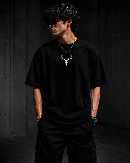 HavowN The Wild Ones Oversized T-Shirt | 240 GSM Premium Cotton | Street Graphic Back Print | Unisex Streetwear Tee