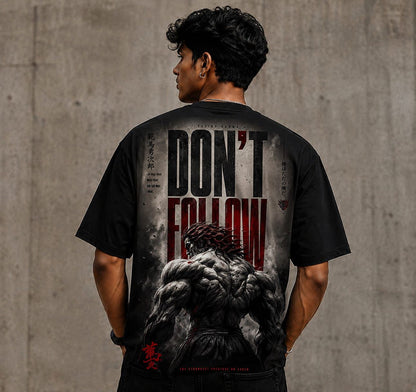 Premium Oversized Eye Graphic Printed T-Shirt for Men | 100% Cotton | Black