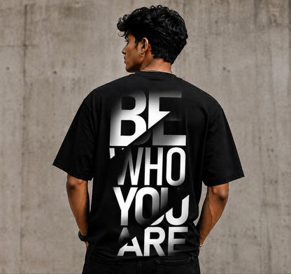 Premium Oversized Eye Graphic Printed T-Shirt for Men | 100% Cotton | Black