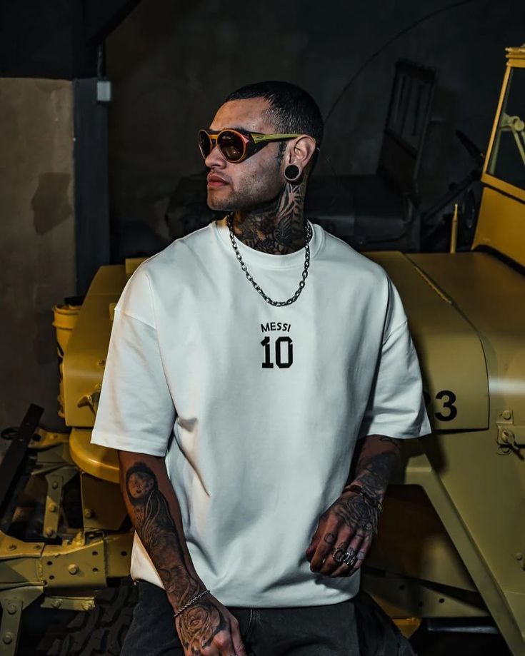Messi 10 Premium Oversized Tee