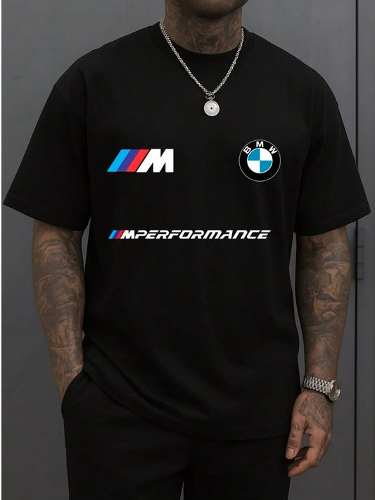 BMW Motorsport Premium Oversized Tee – Black